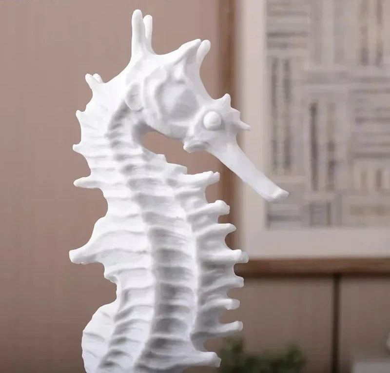 Hippocampus Beeldje Elegante Decoratie Voor Huis En Kantoor