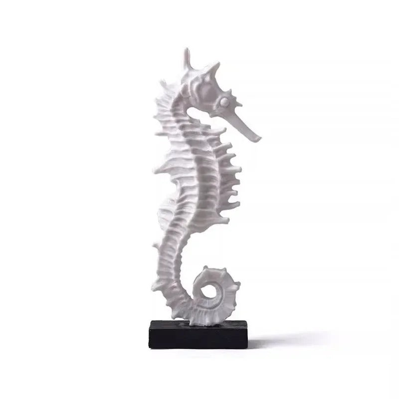 Hippocampus Beeldje Elegante Decoratie Voor Huis En Kantoor
