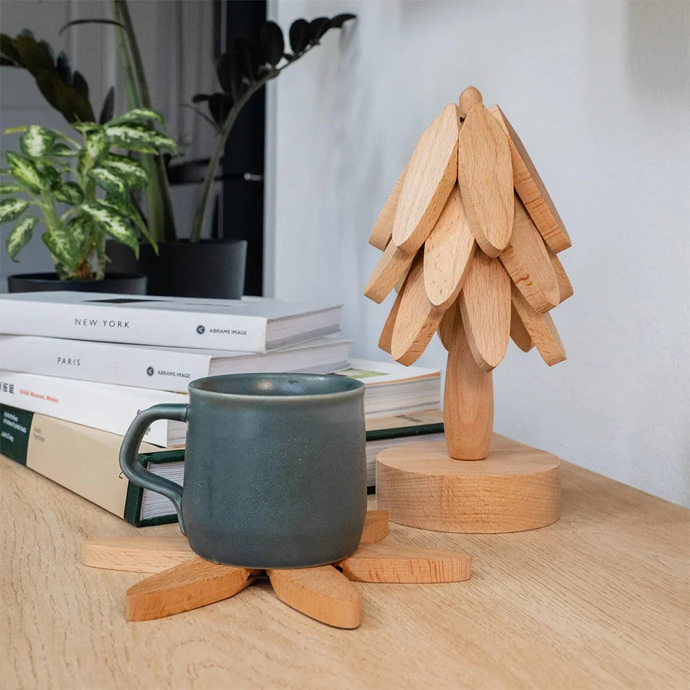Houten Coasters Ambachtelijke Houten Onderzetters Natuurlijk