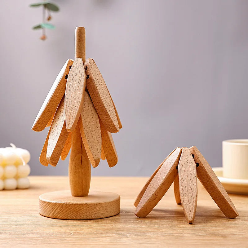 Houten Coasters Ambachtelijke Houten Onderzetters Natuurlijk Eiken