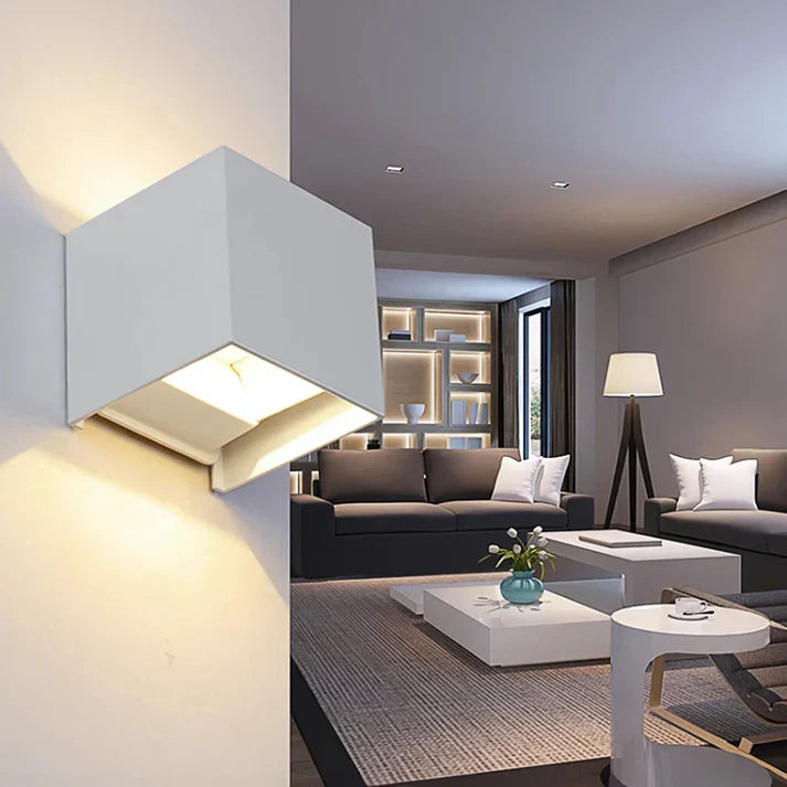 Wandlamp met Bewegingssensor voor Stijlvolle Verlichting SEREIN Wit