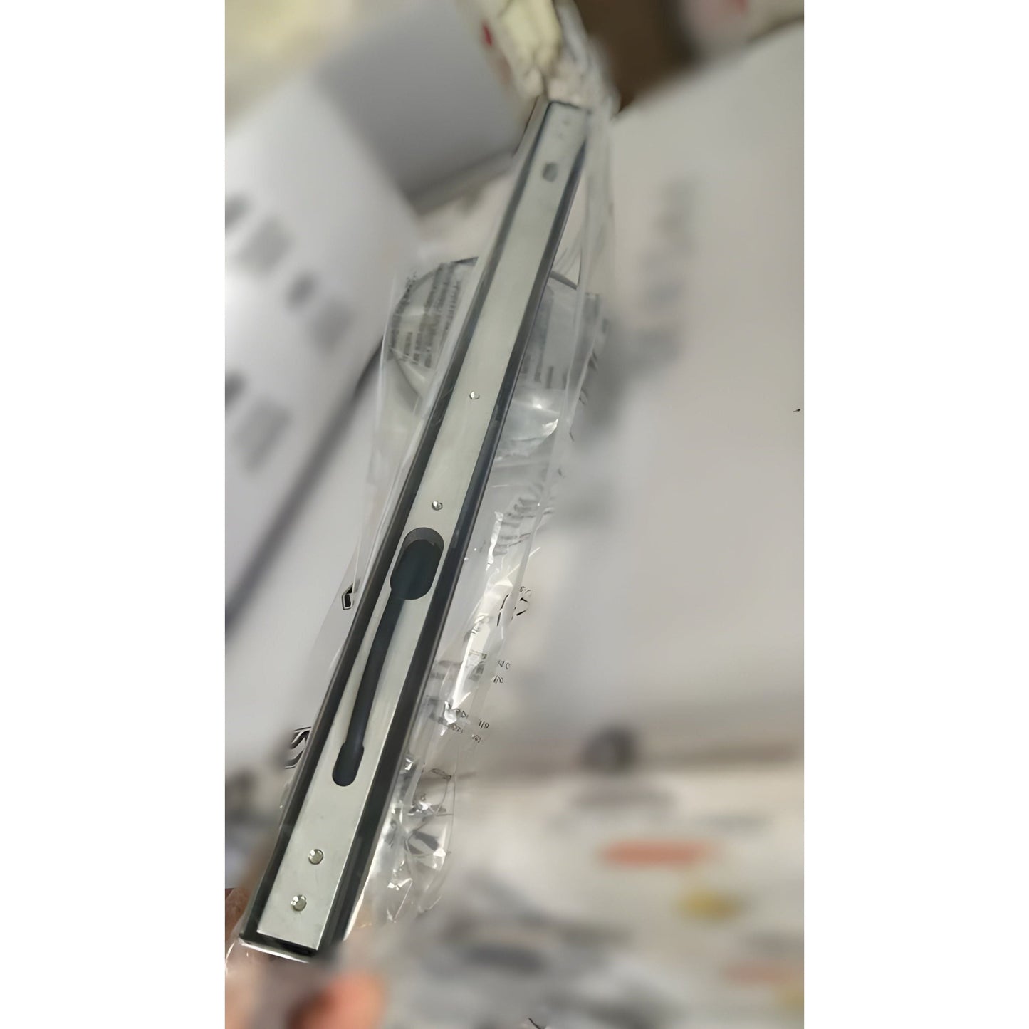 Luxe Roestvrijstalen Wandlamp met LED Verlichting – Modern Muurlamp voor Binnengebruik, Zilver, Eenvoudige Montage