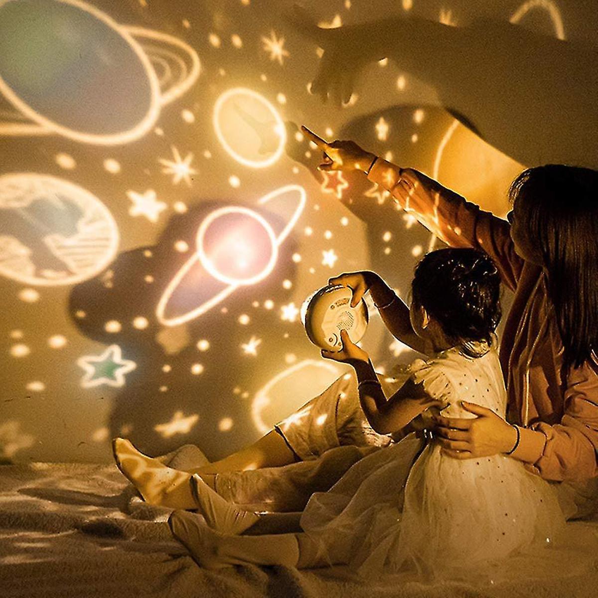 Kindersterrenhemel Nachtlamp Projector Met Rust Muziek