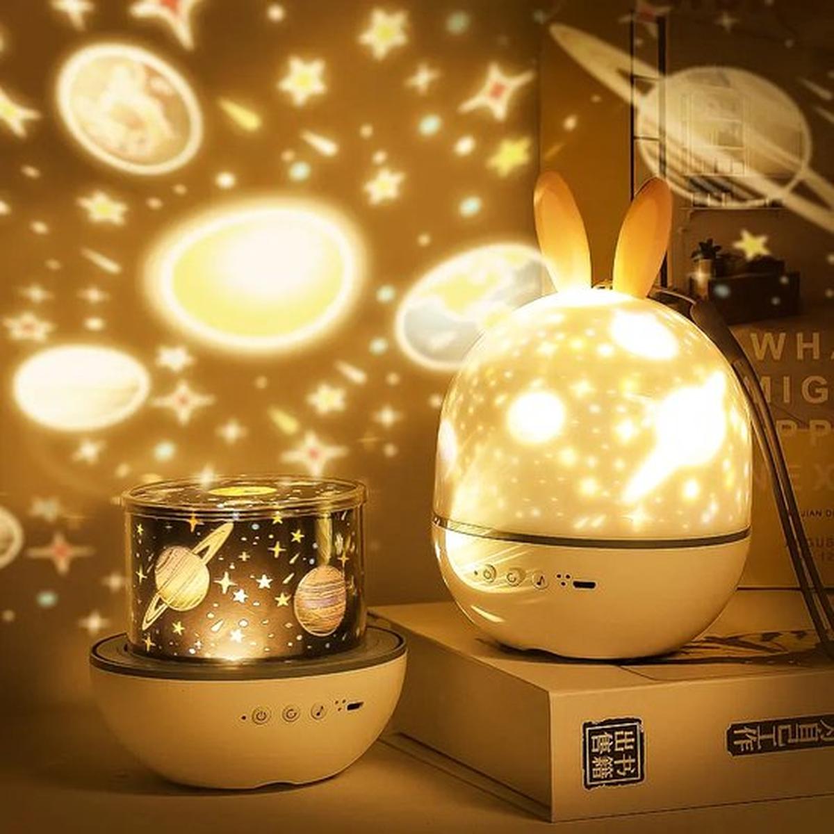 Kindersterrenhemel Nachtlamp Projector Met Rust Muziek