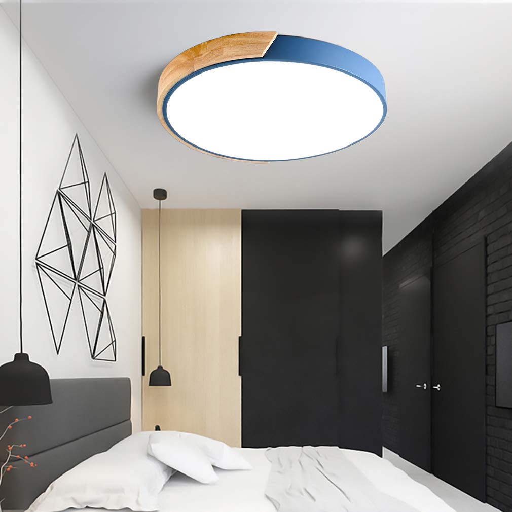 Kleurrijke Eenvoudige Ronde LED Plafondlampen Voor Huis