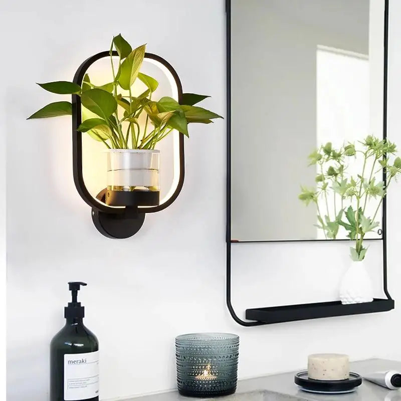 Wandlamp Met Plantenbak Voor Moderne Verlichting En Sfeer