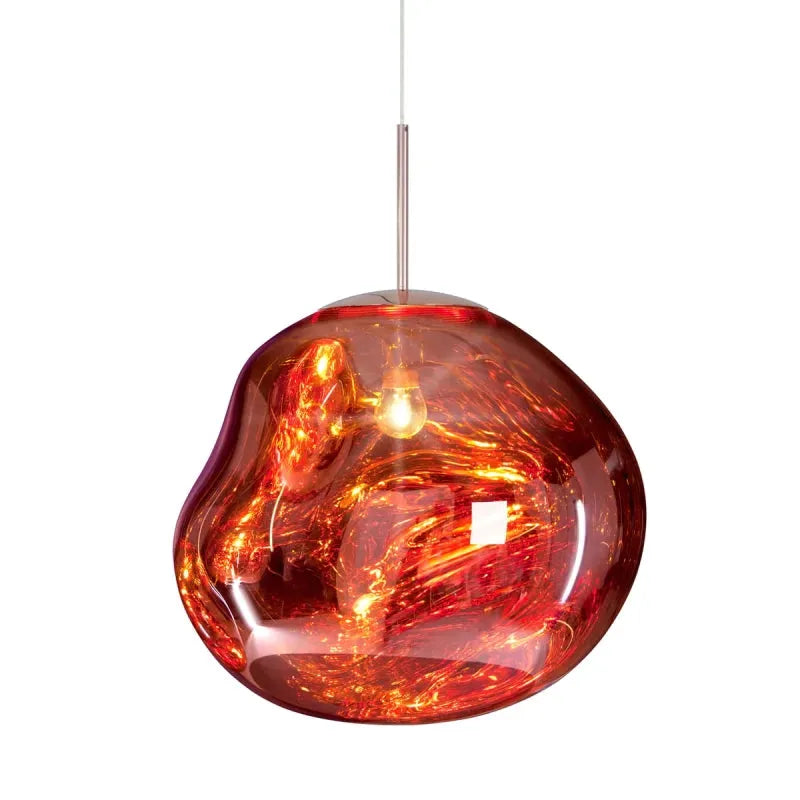 Hanglampen Set 4 Kleuren Organisch Glas Sfeerverlichting