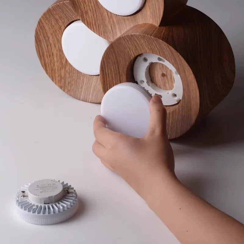 Moderne LED Plafondlamp met Minimalistisch Ontwerp voor Slaapkamer