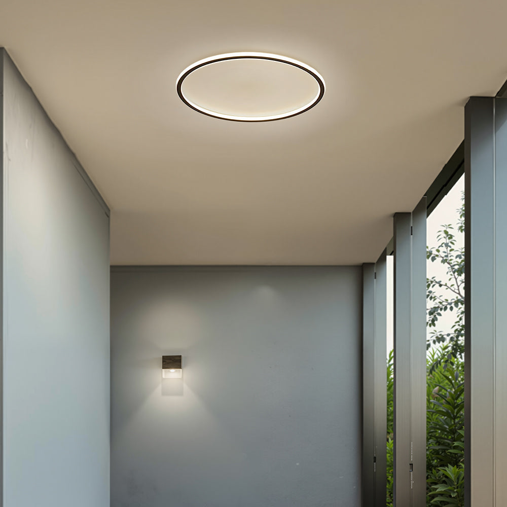 Moderne Ultradunne Ronde Lage Plafondlamp Voor Interieur