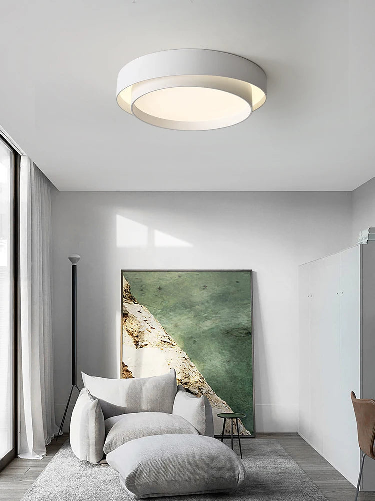 Eenvoudige LED Plafondlamp Met Scandinavische Moderne Stijl