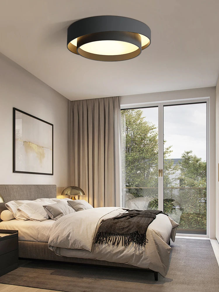 Eenvoudige LED Plafondlamp Met Scandinavische Moderne Stijl