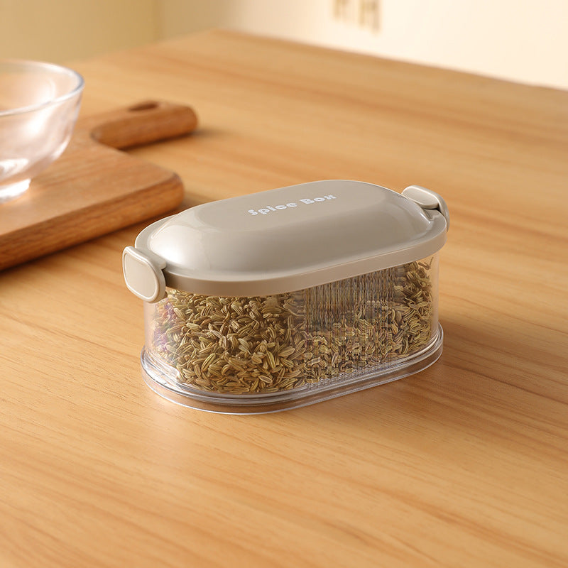 Kruidenboxen Voor Orde In De Keuken Met Ruime Indelingen Grijs