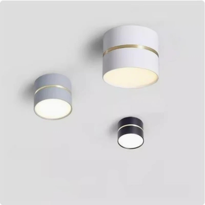 Opbouwspot Zwart LED met Verstelbare Verlichting voor Binnen