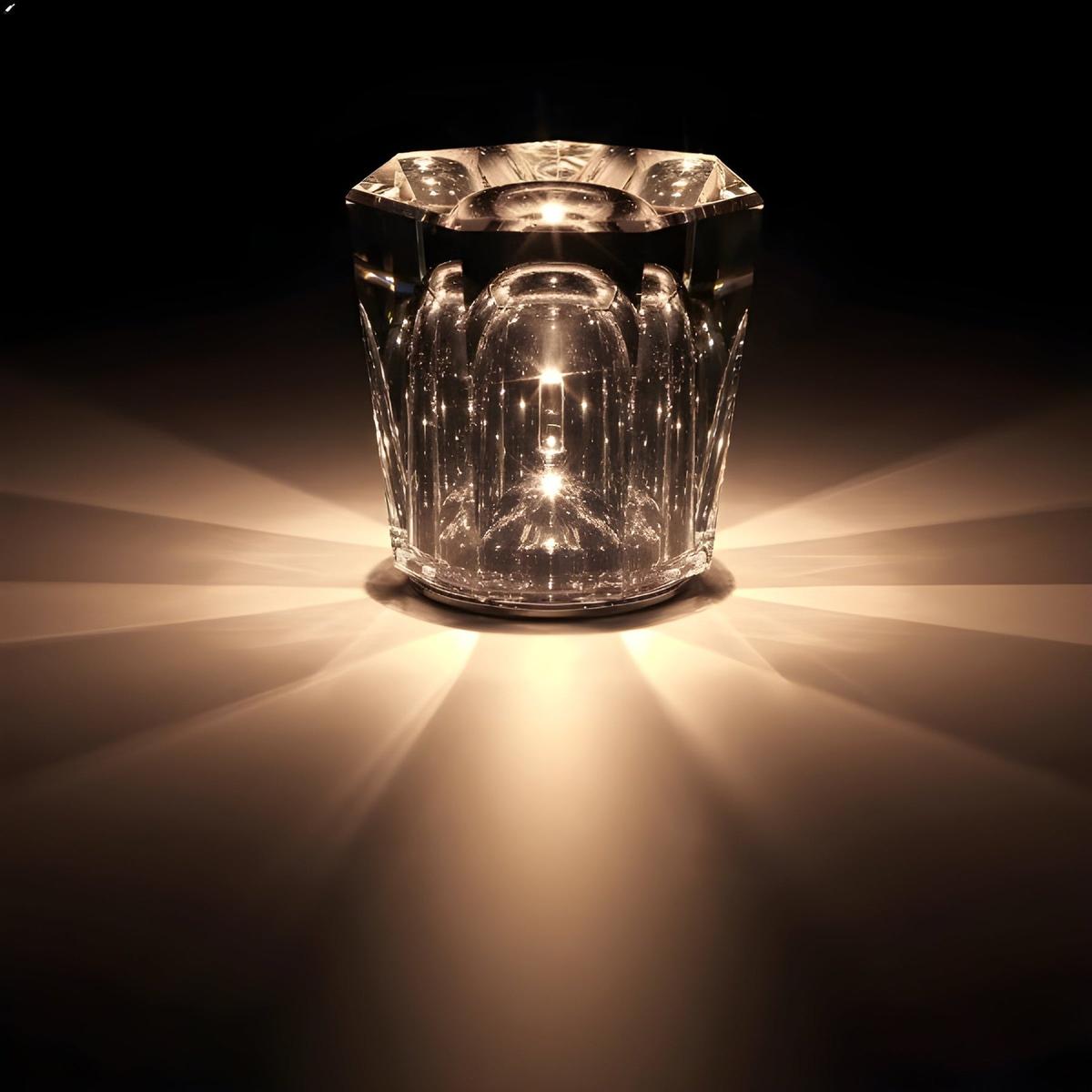 Oplaadbare Led Kristal Diamant Tafellamp Luxe Verlichting Decrux