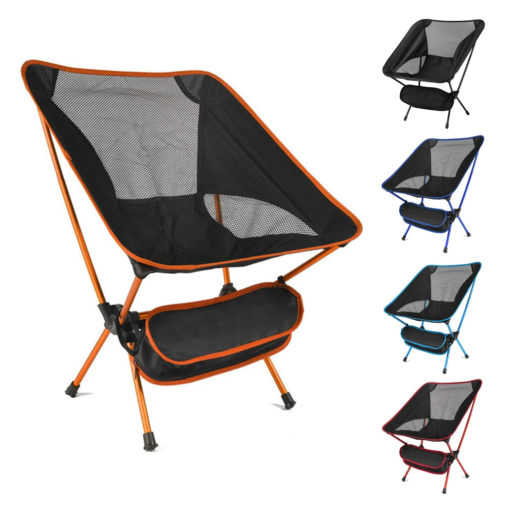Opvouwbare Campingstoel Aluminium Lichtgewicht en Compact