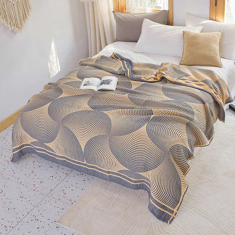 Vier Lagen Zomerquilt Ademend Sneldrogend Comfortabel