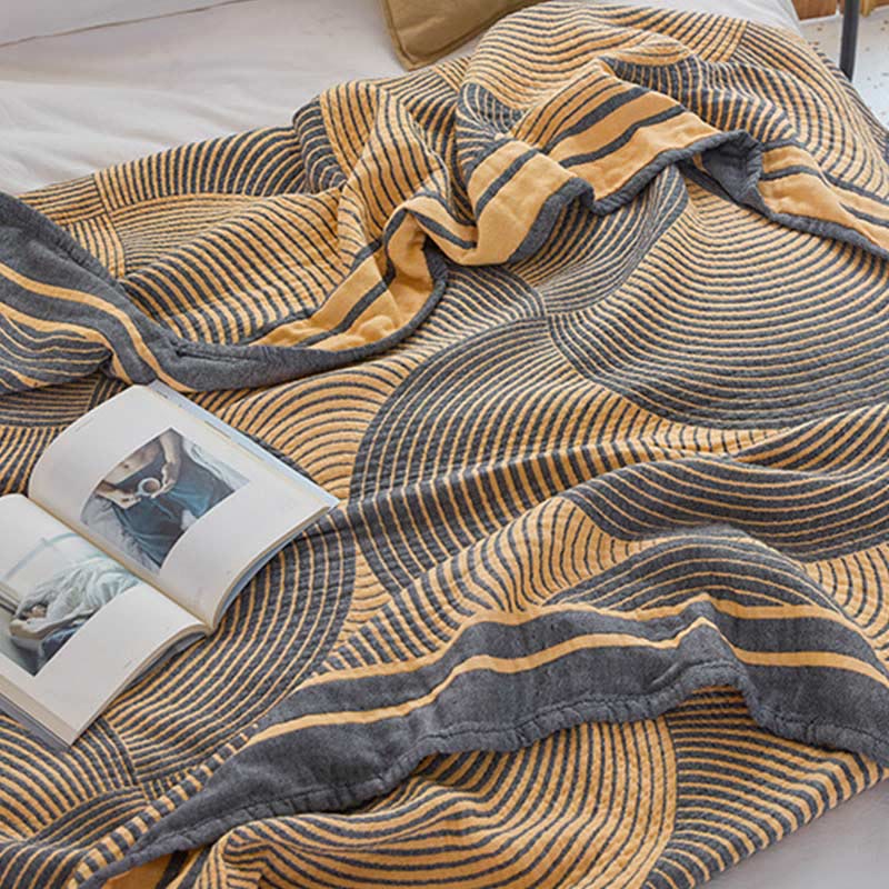 Vier Lagen Zomerquilt Ademend Sneldrogend Comfortabel