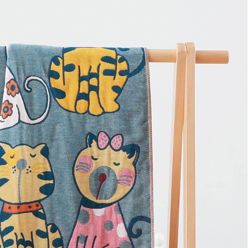 Katoenen Badhanddoek Voor Baby Zachte Natuur Katoen 80X160