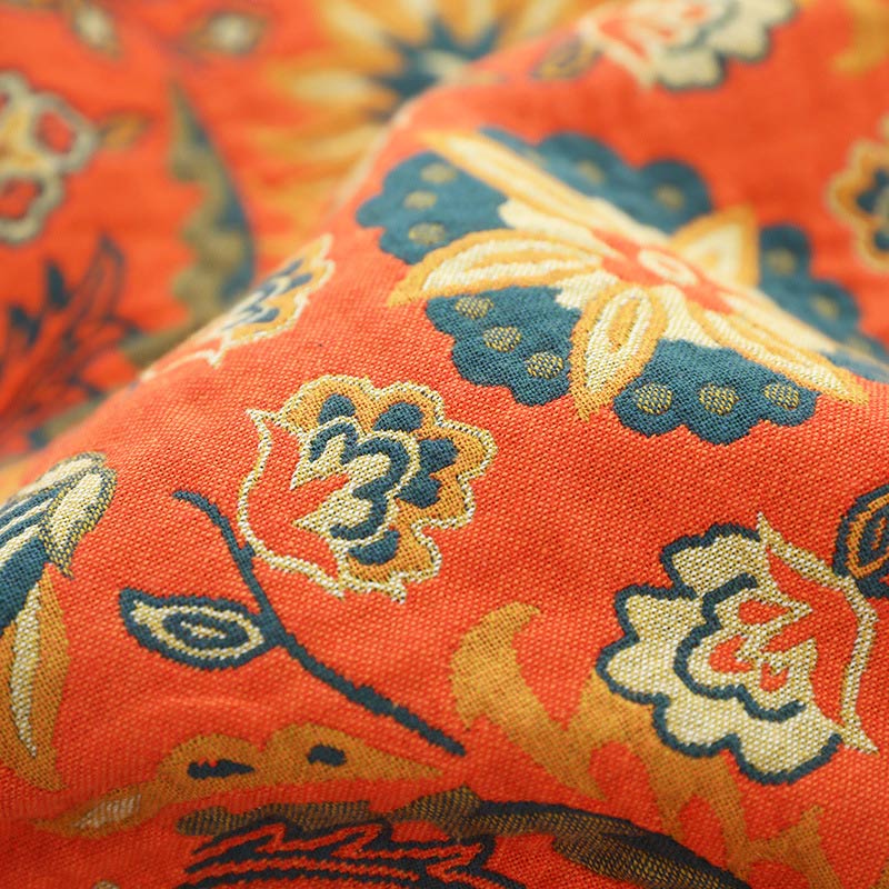 Omkeerbare Quilt Met Bloemenpatroon Lichtgewicht Warm