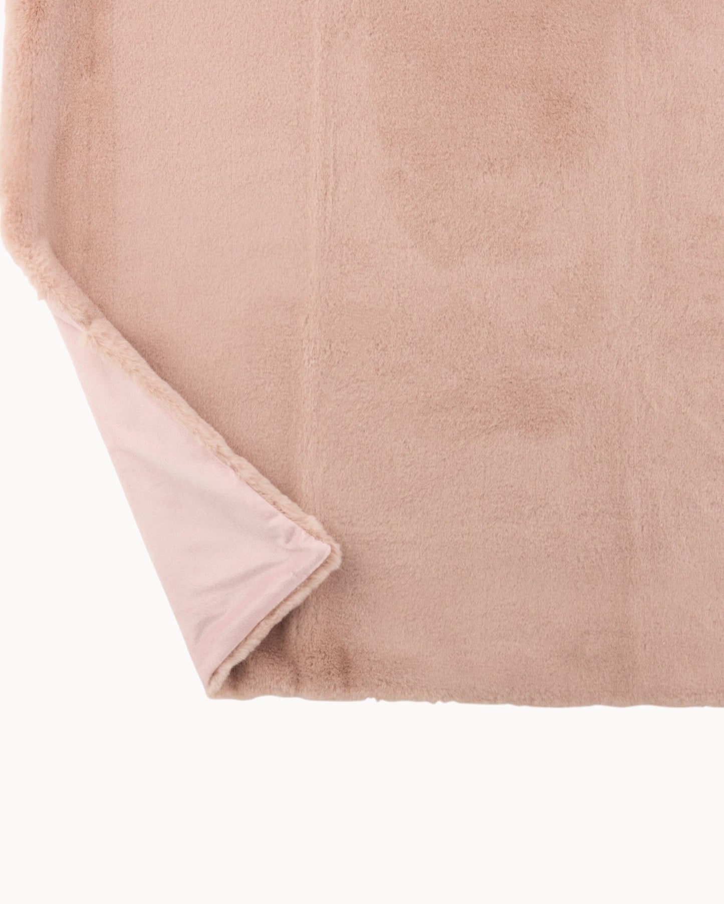 J-Line Plaid Cutie Textiel Poederroze 180 x 130 cm