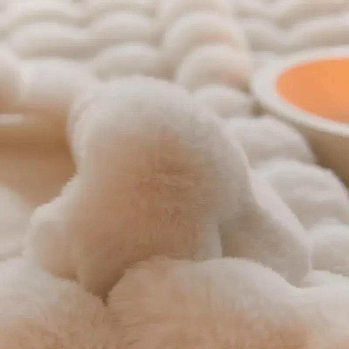 Zachte Pluche Deken Machinewasbaar Voor Warmte En Comfort