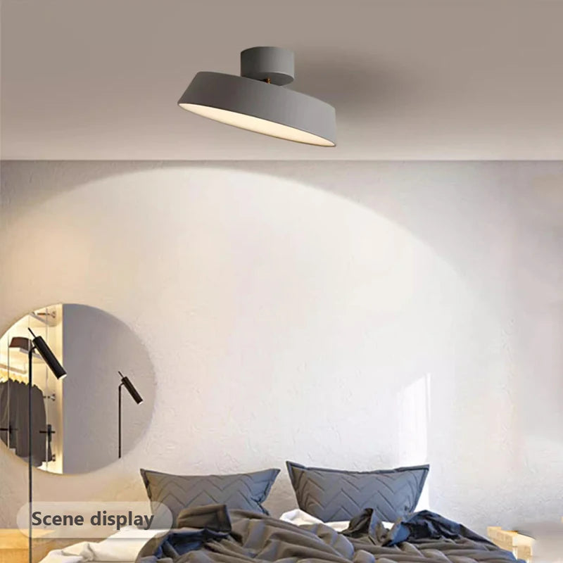 Draaibare LED Plafondlamp Met Verstelbare Lichtrichting