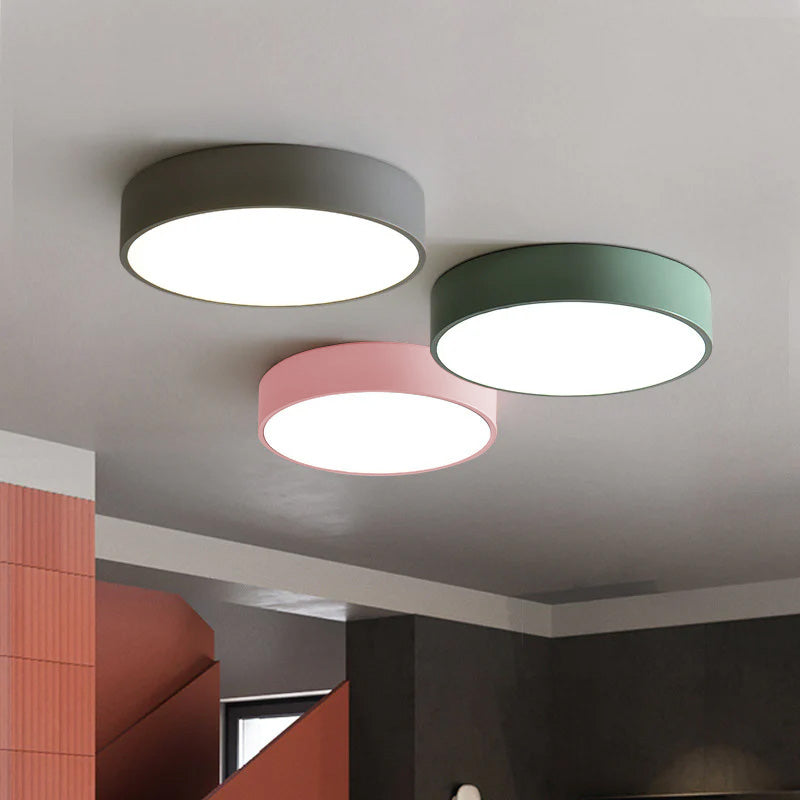 Ronde LED Plafondlamp Inbouw Modern Energiezuinig Dimbaar