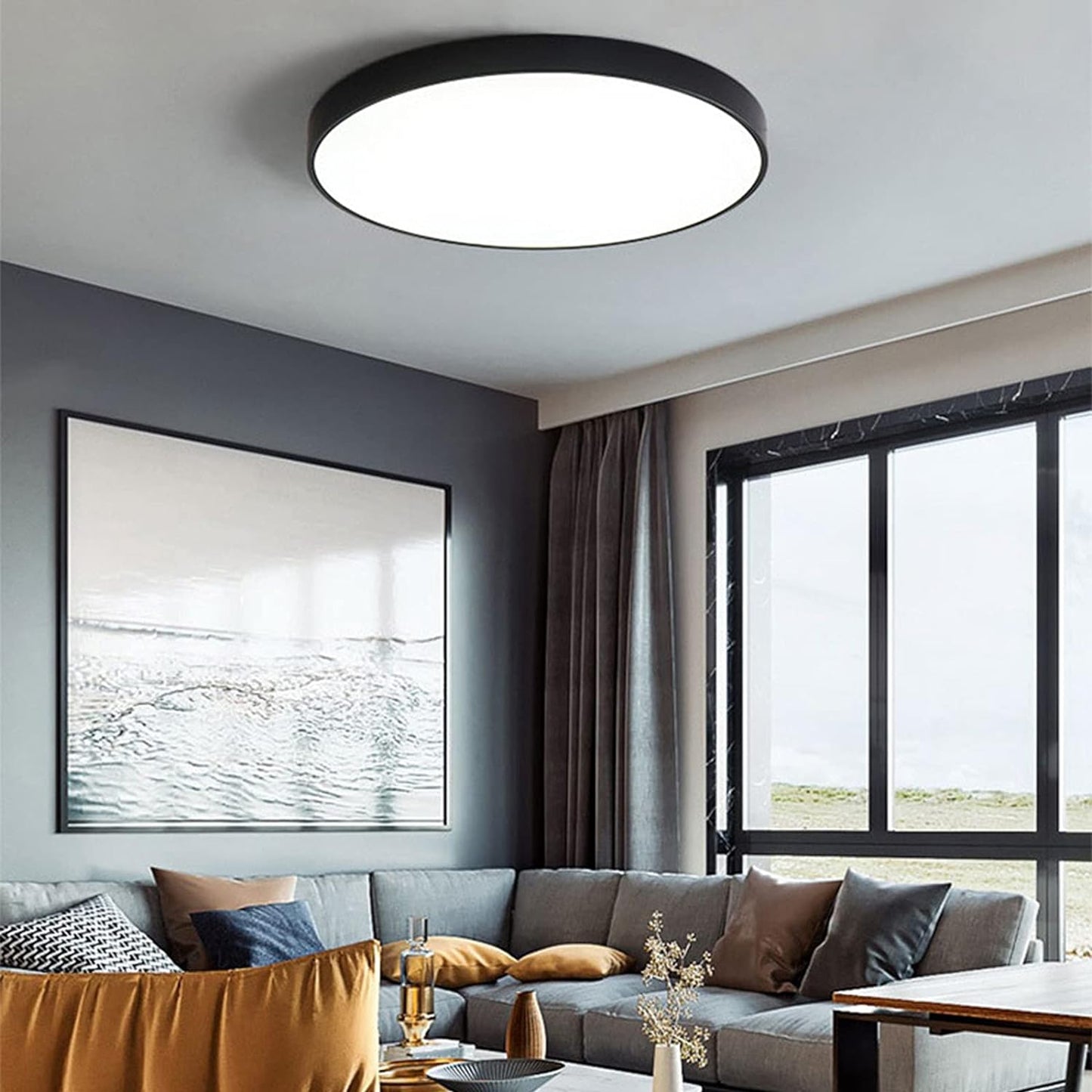 Ronde LED Plafondlamp Inbouw Modern Energiezuinig Dimbaar