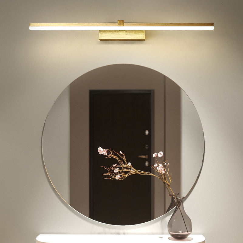 Badverlichting Gouden Stickvormige Metaal LED Badkamer