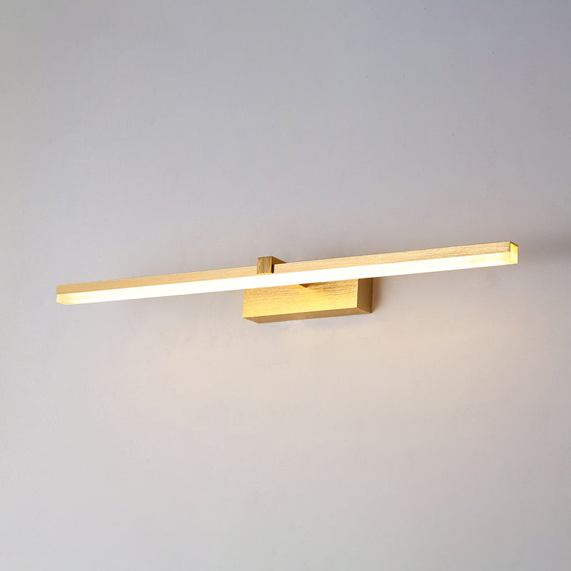 Badverlichting Gouden Stickvormige Metaal LED Badkamer Goud 16"