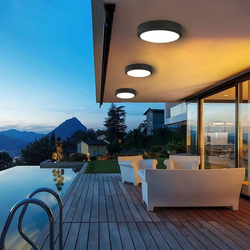 Buitenplafondlamp Met Bewegingssensor Voor Veranda En Tuin