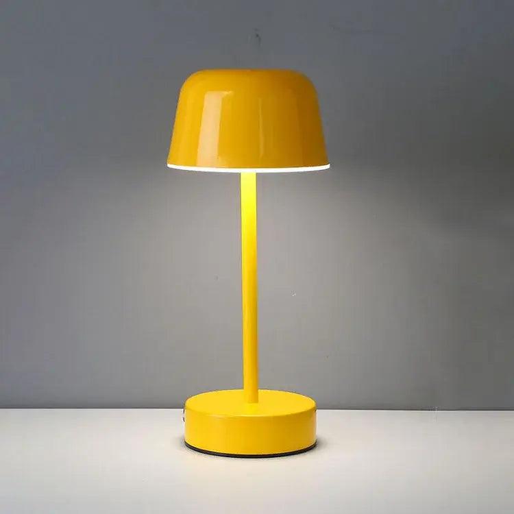 Elesso Lampade - Moderne Tafellamp met Dimbare Verlichting Geel