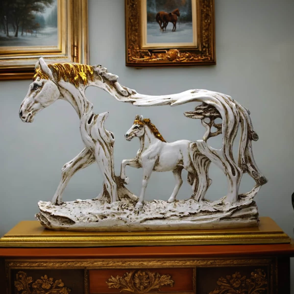 Gallopressia Paard Beeld Interieur