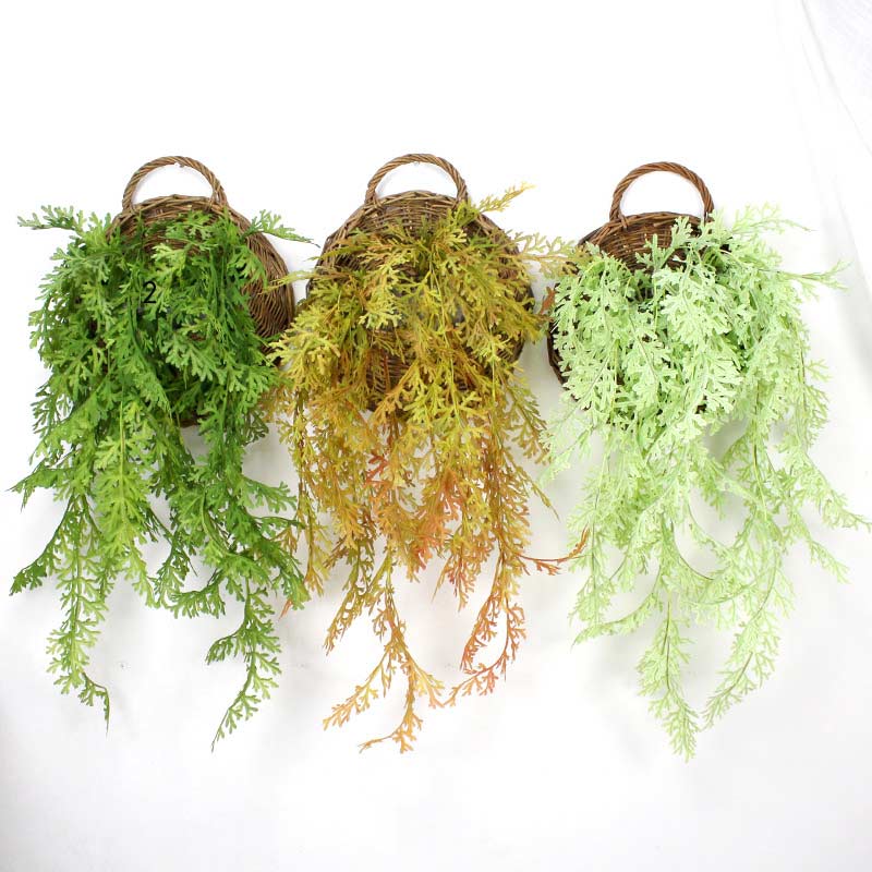 Handgeweven Plantenmand Met Handvat Set Van 3 Stuks