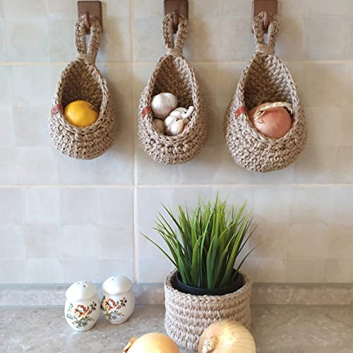 Hangende Wand Manden Voor Groente En Fruit Opslag S: 18X17cm