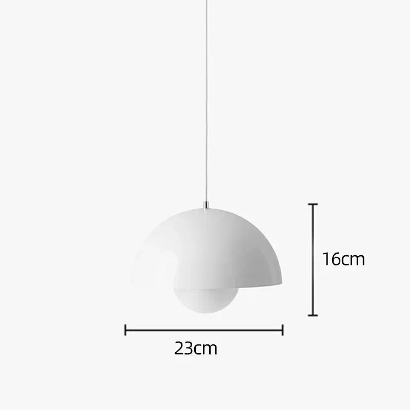 Hedendaagse Hanglamp Met Kleurrijk Design En Energiezuinig Wit - diameter 23 cm