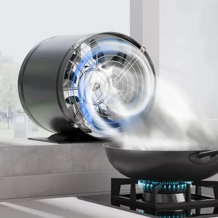 Hoogpresterende Stille Ventilator Voor Alle Ruimtes Zwart