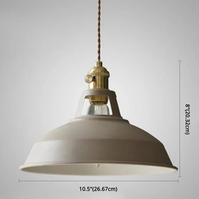 Industriële Retro Hanglamp Van Metaal Voor Eetkamer Khaki