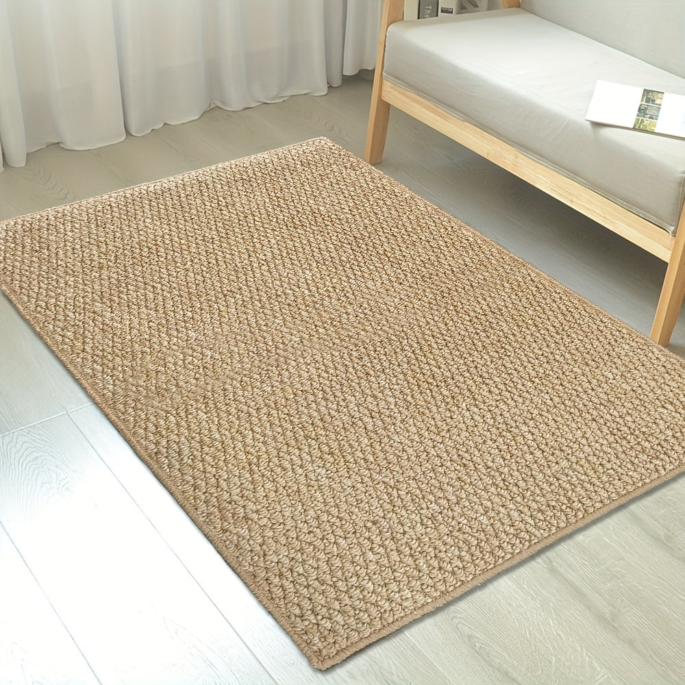 Jute-Look Deurmat Zacht Absorberend Binnen- en Buitengebruik