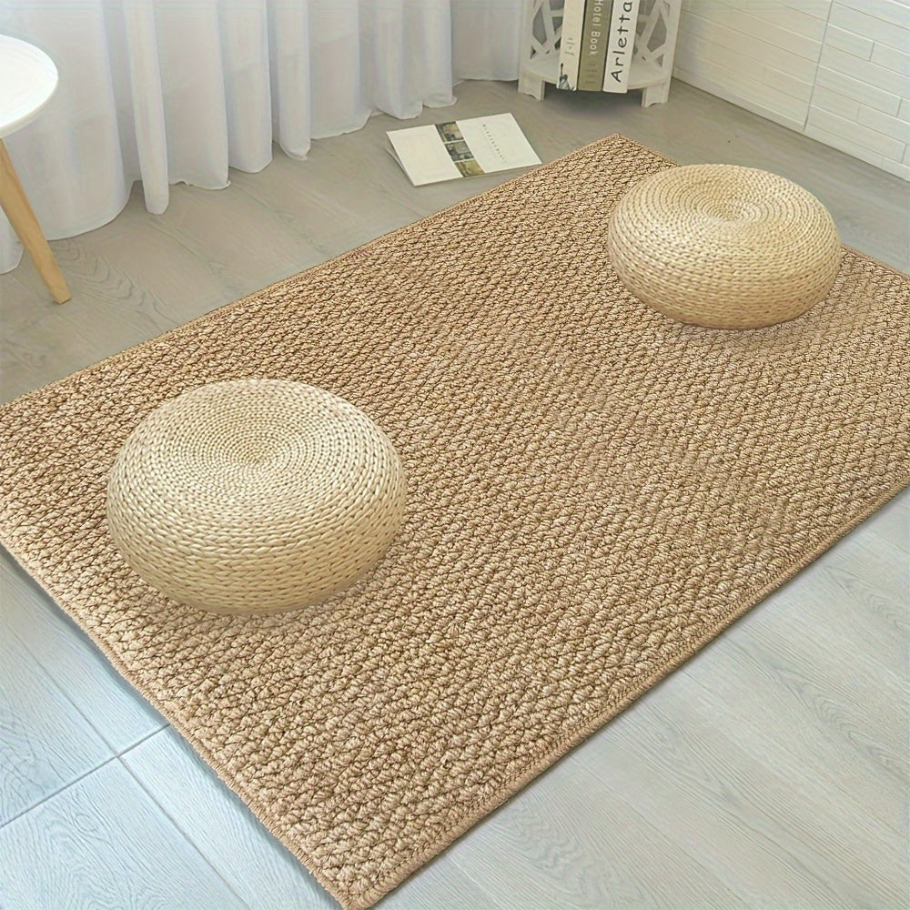 Jute-Look Deurmat Zacht Absorberend Binnen- en Buitengebruik