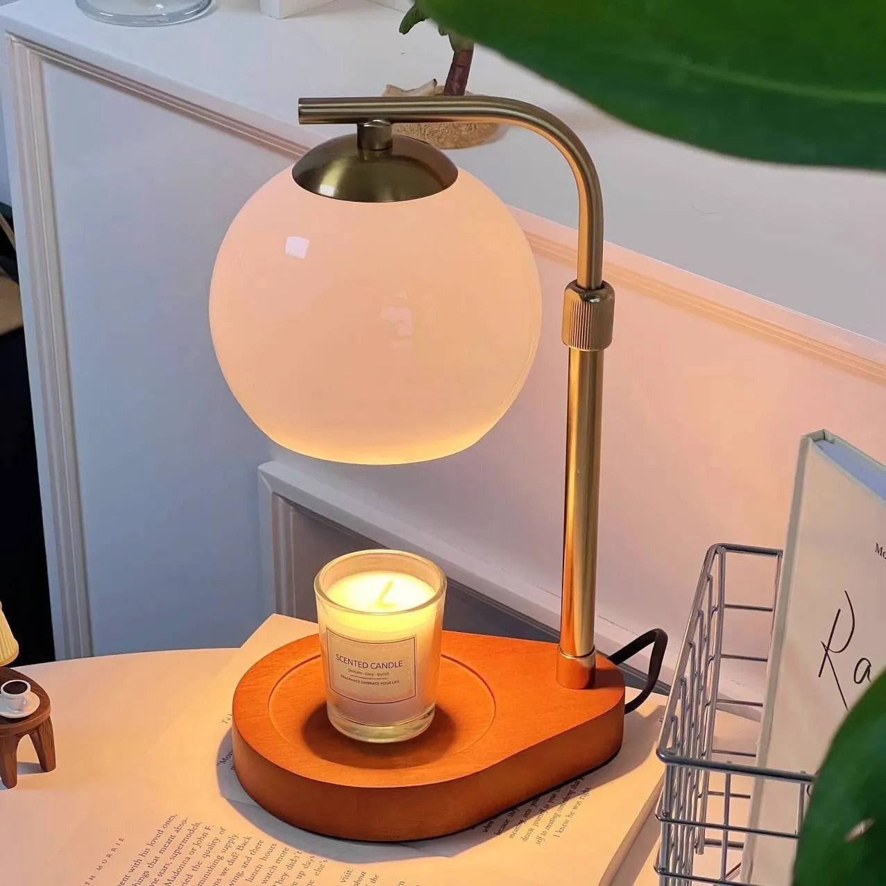Kaarsenwarmerlamp Met Multifunctionele Tafellamp Functie