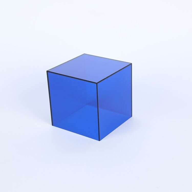 Kleurrijke Acrylaat Display Opbergdoos Voor Verzamelobjecten - Opbergbox Blauw