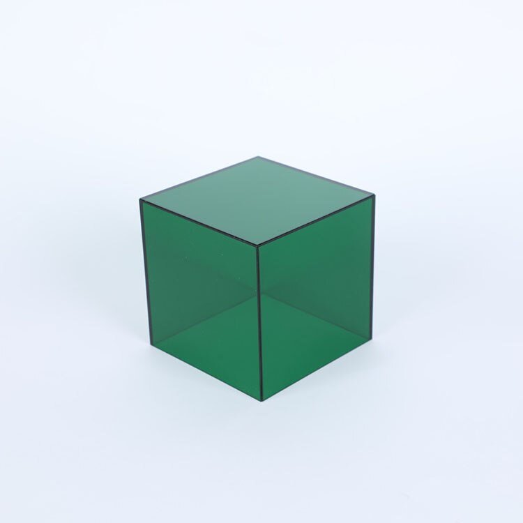 Kleurrijke Acrylaat Display Opbergdoos Voor Verzamelobjecten - Opbergbox Donkergroen