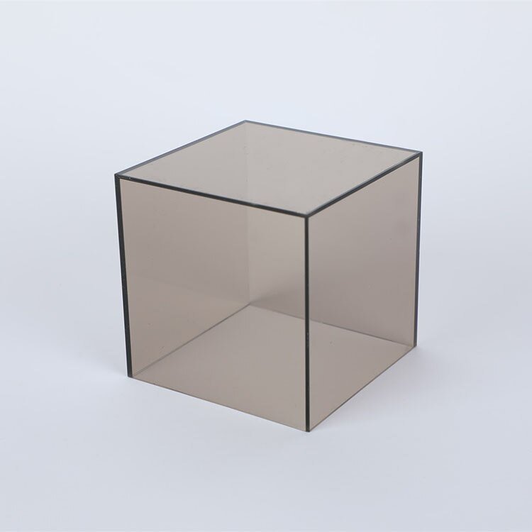 Kleurrijke Acrylaat Display Opbergdoos Voor Verzamelobjecten - Opbergbox Licht Grijs