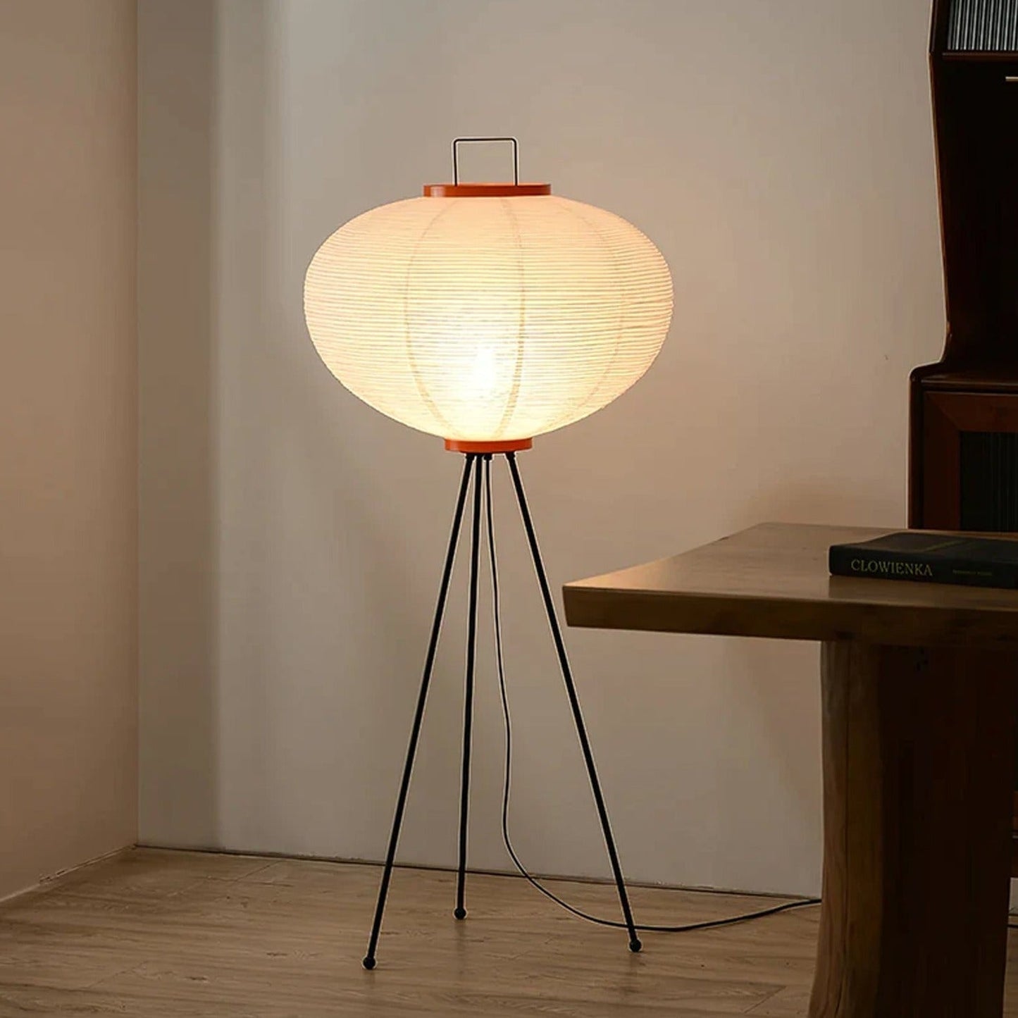 Kōmei - Japanse Rijstpapieren vloerlamp
