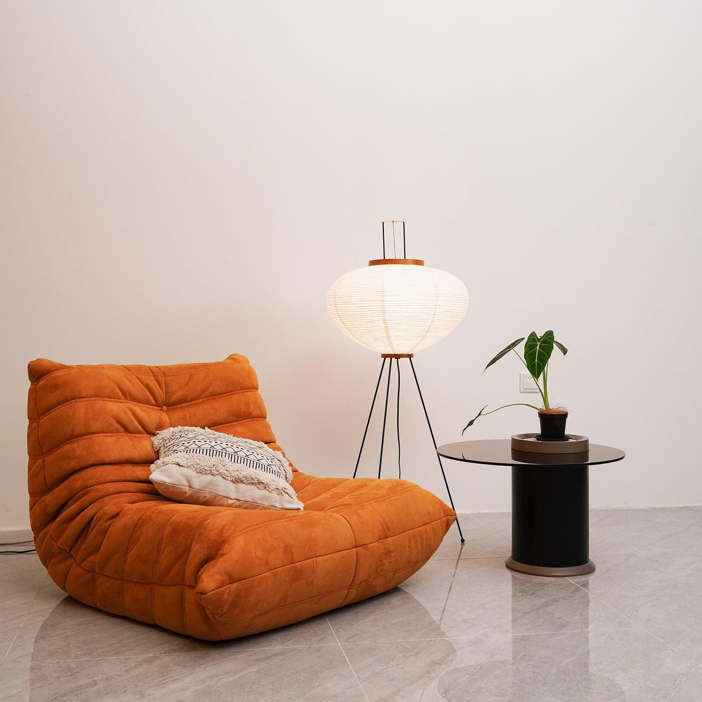 Kōmei - Japanse Rijstpapieren vloerlamp