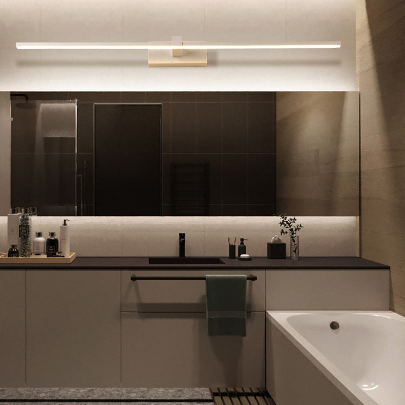 Lineaire Vormen Badkamer Wandlamp LED Metaal Licht Wit Warm Wit