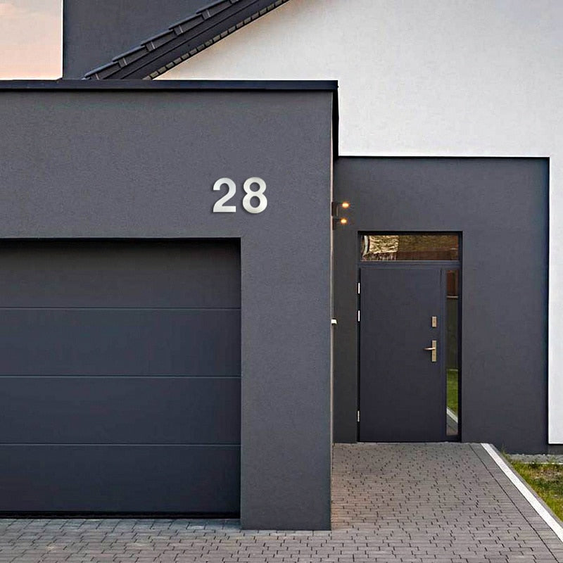 Metalen Huisnummers Voor Een Elegante En Stijlvolle Toegang