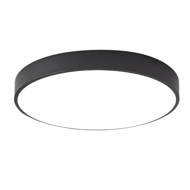 Moderne Plafondlamp Met Energiezuinige Ledverlichting Zwart