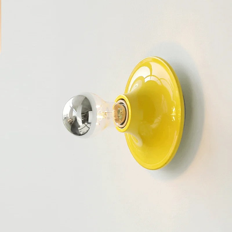 Moderne Wand- en Plafondlamp met Scandinavisch Ontwerp